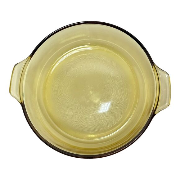 Vintage Pyr-O-Rey Glass Baking Round Dish, 2 quart 8" Diameter, Made in Mexico - Picture 4 of 9